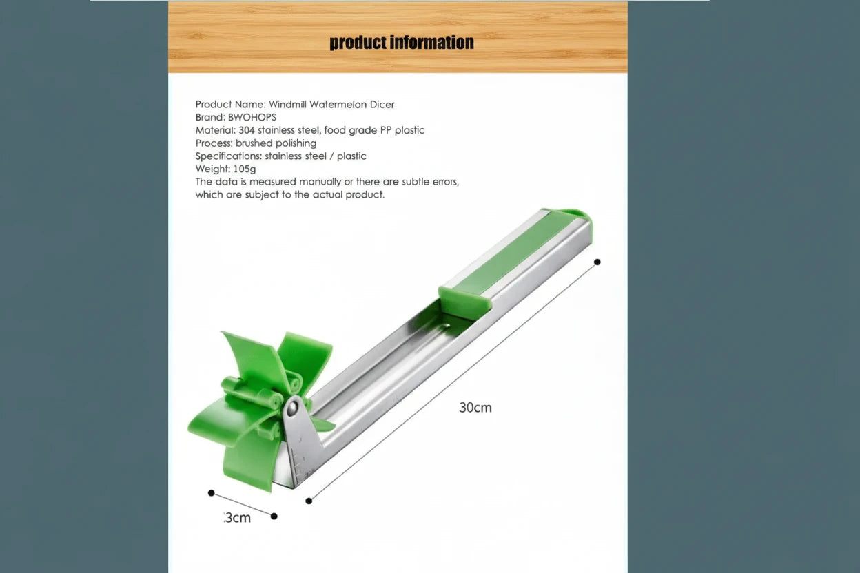 Watermelon Windmill Multi Cutting Machine